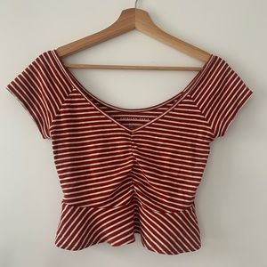 AE crop top size xs